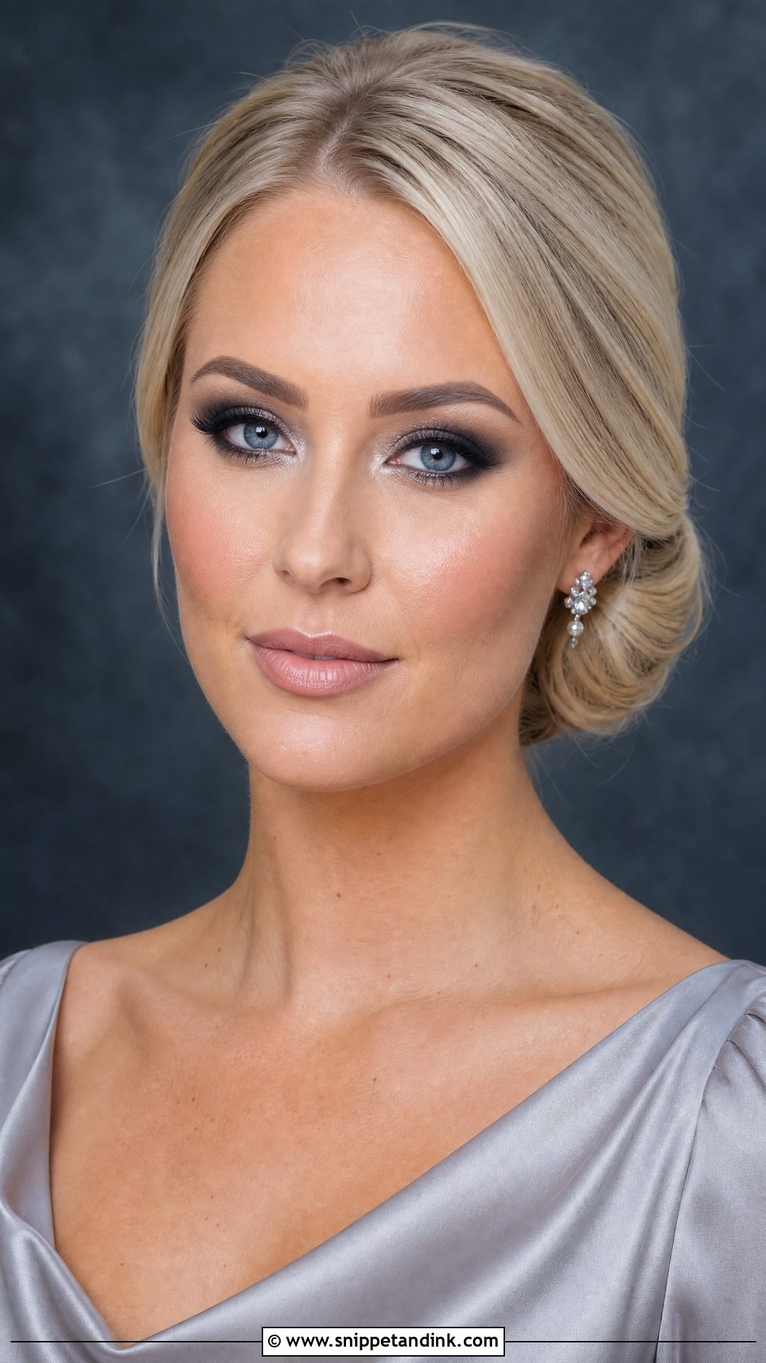 Charcoal Wedding Smokey Eye - Snippet and Ink - 20 Wedding Smokey Eye Ideas