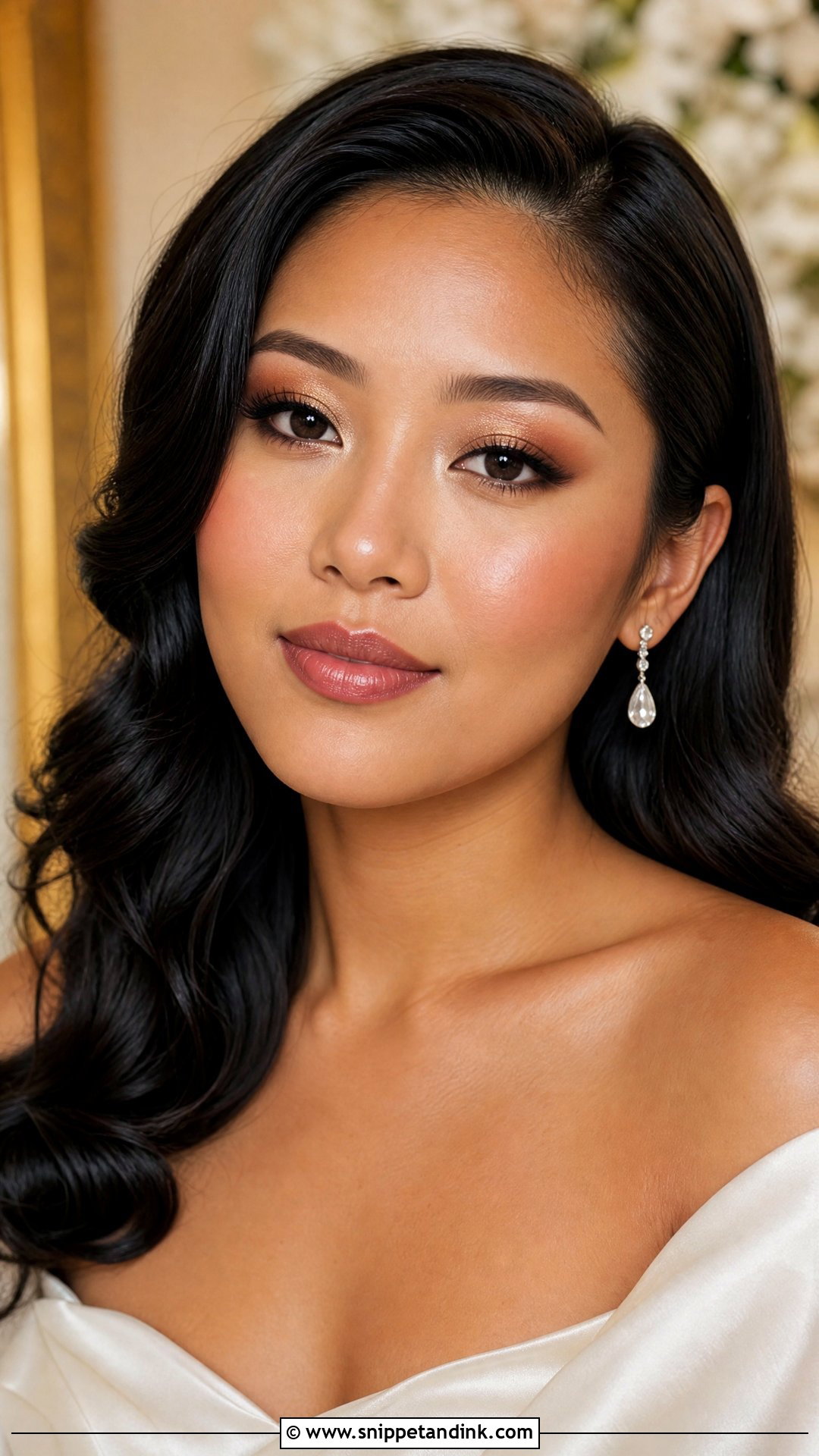 Charlotte Tilbury Brown Eye Bridal Makeup - Snippet and Ink - 20 Charlotte Tilbury Bridal Makeup Ideas