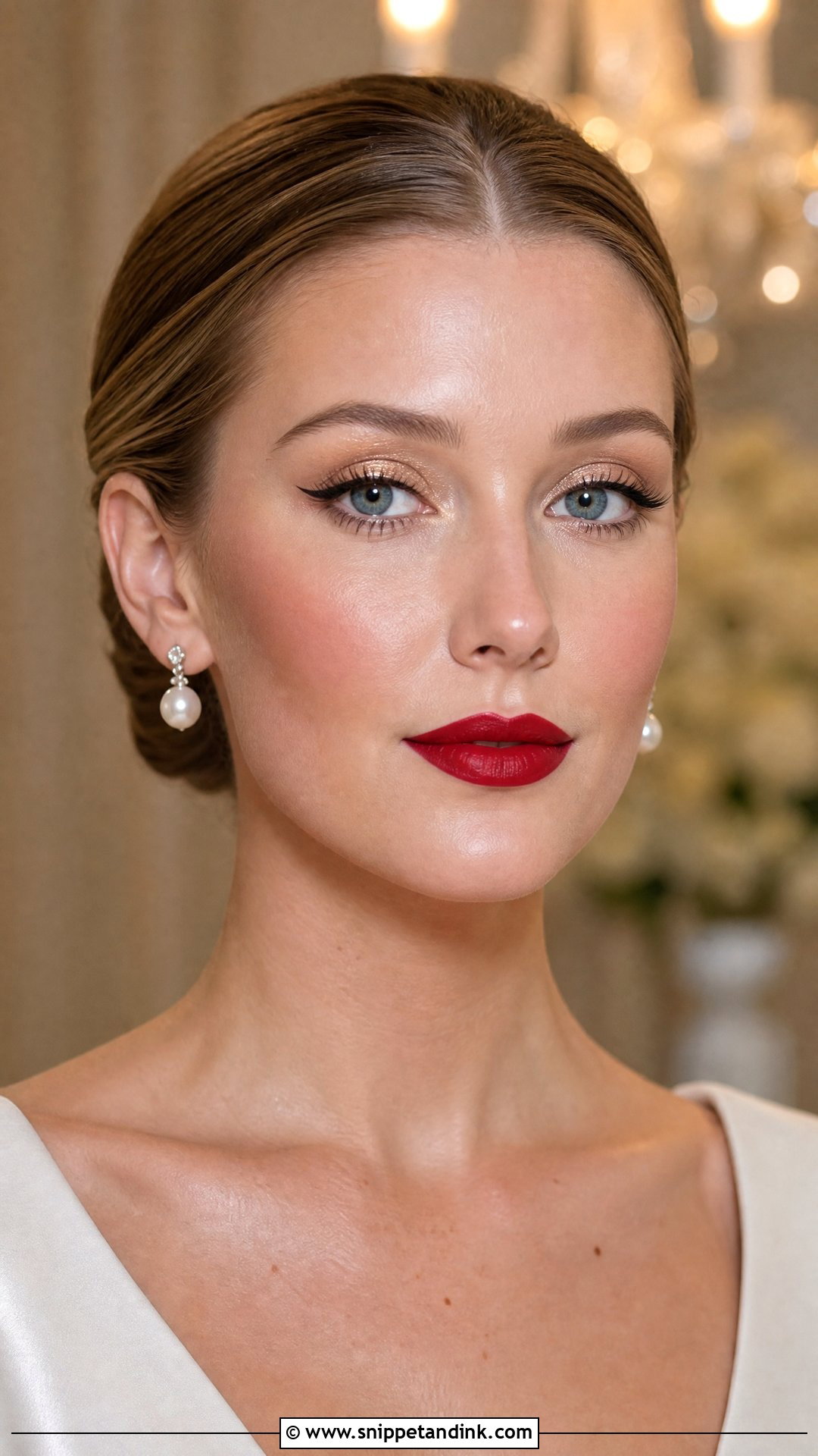 Charlotte Tilbury Classic Red Lip Wedding Makeup - Snippet and Ink - 20 Charlotte Tilbury Wedding Makeup Ideas