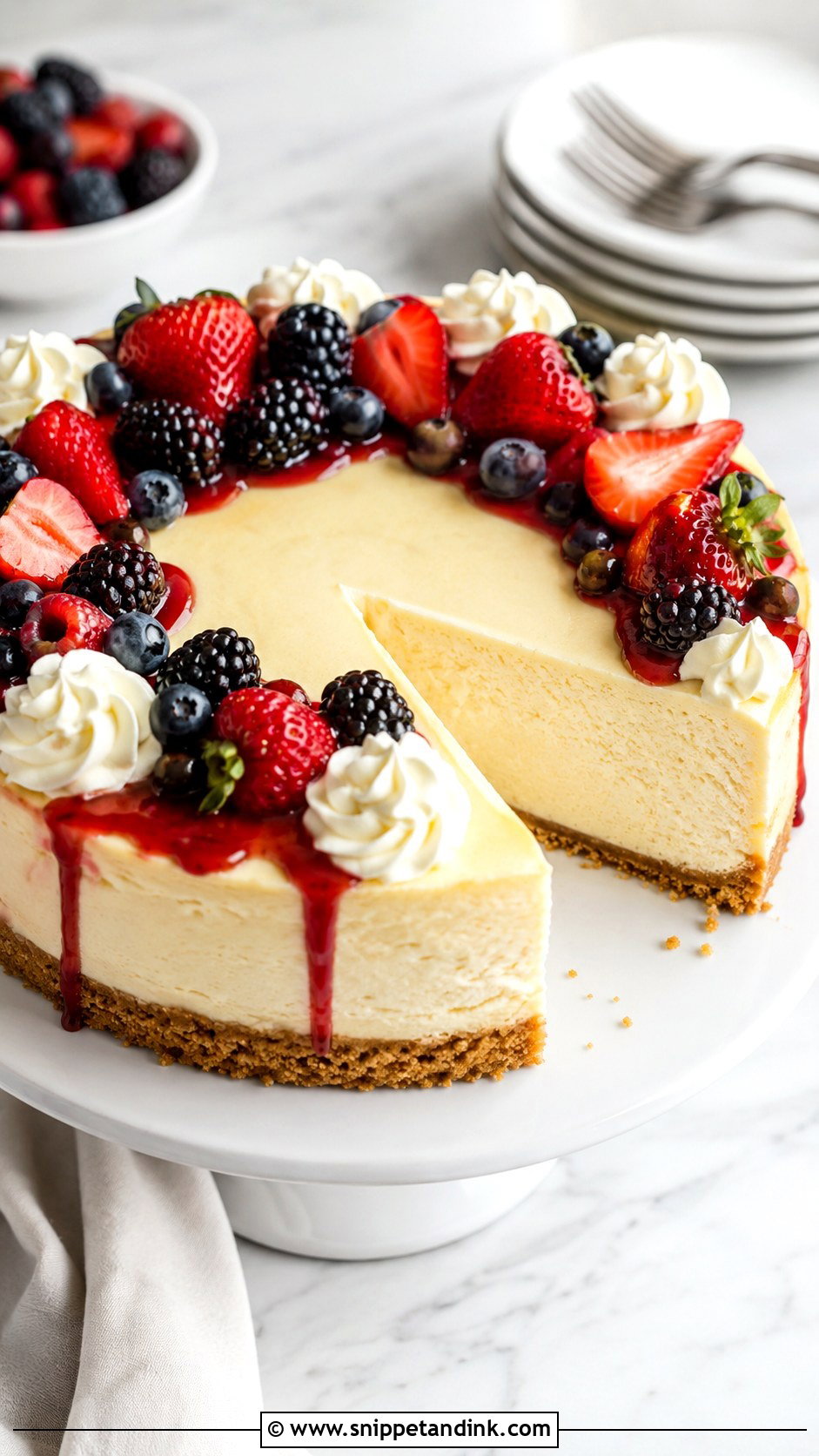 Cheesecake For 20 People - Snippet and Ink - 20 Cake for 20 People