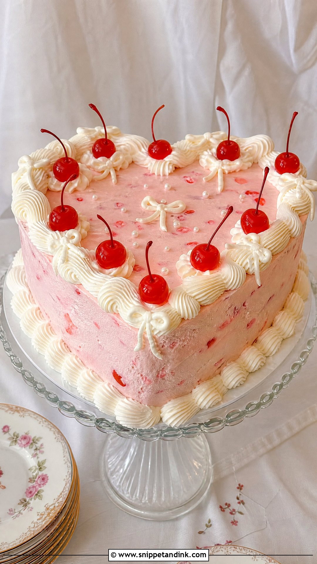 Cherry Cake With Maraschino Cherries - Snippet and Ink - 25 Vintage Cherry Cake Ideas for Wedding