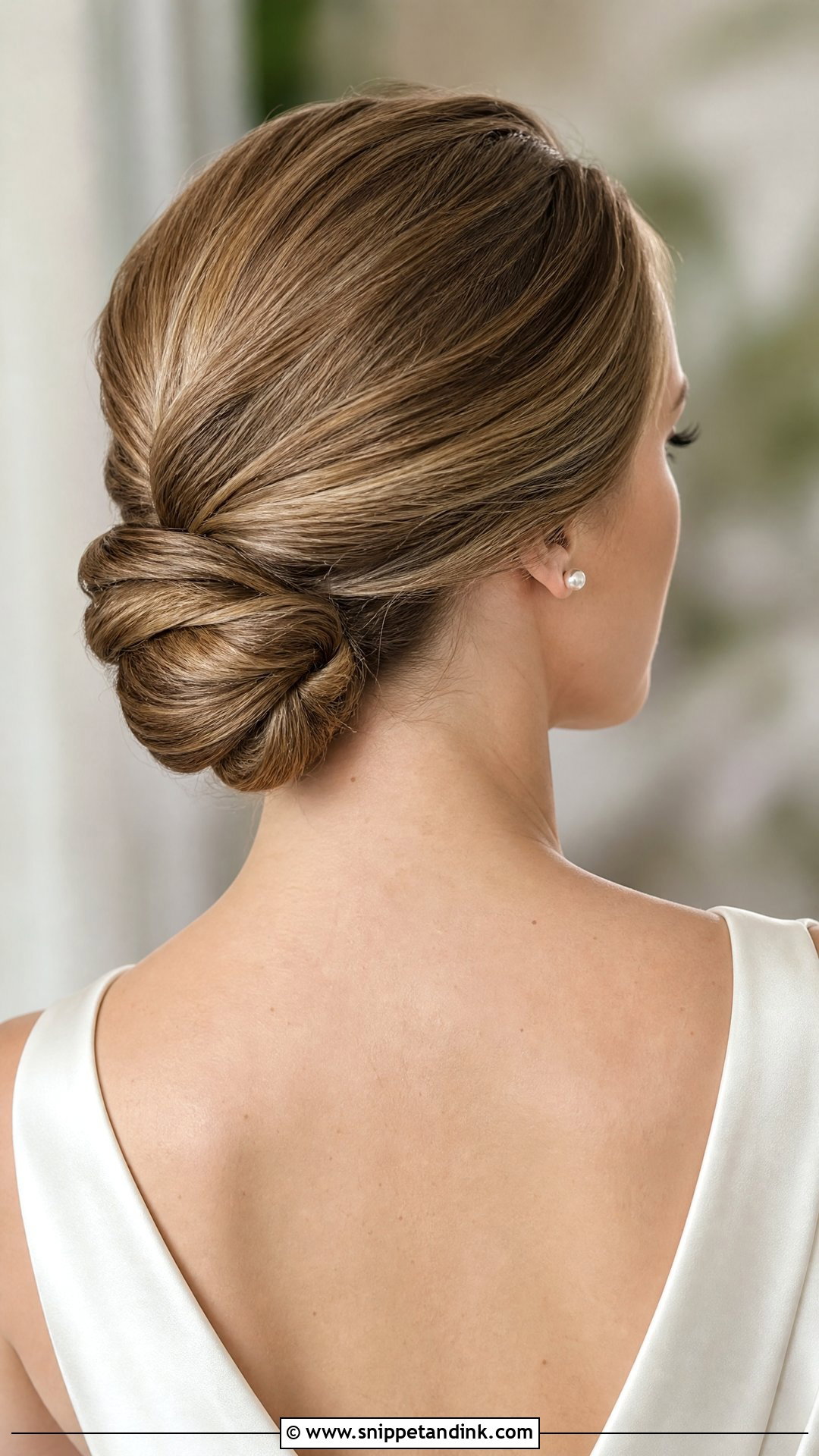 Chignon Bridal Bun - Snippet and Ink - 15 Bride Bun Hairstyles Wedding Day