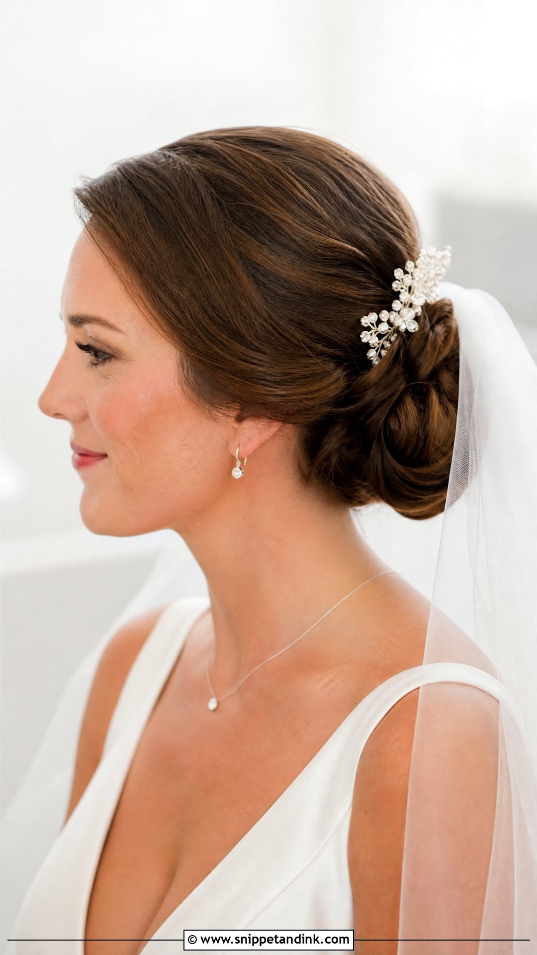 Chignon Bridal Hairstyle Step By Step - Snippet and Ink - 15 Bridal Hairstyles Tutorial Step By Step