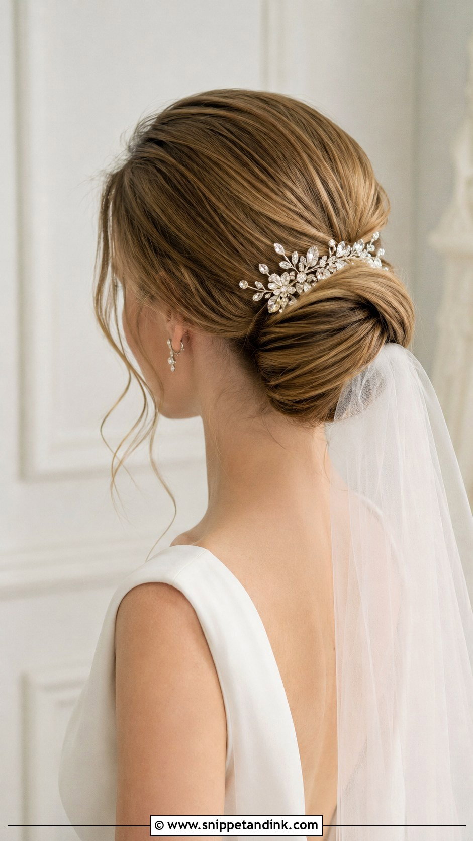 Chignon Bridal Updo - Snippet and Ink - 20 Bride to Be Hairstyles