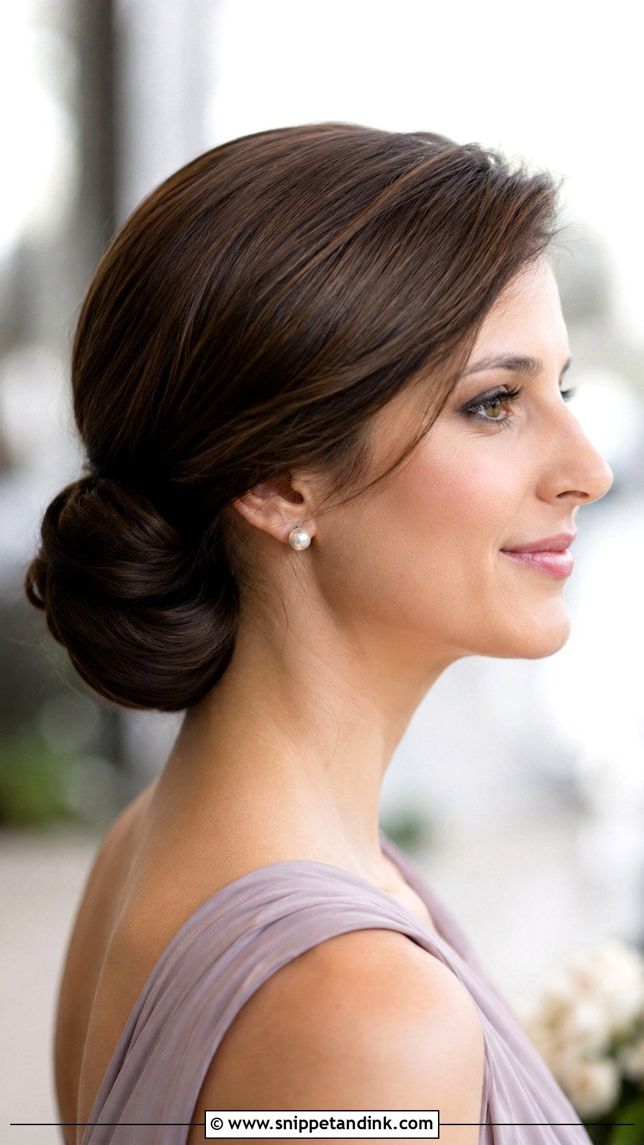 Chignon Bridesmaid Hair - Snippet and Ink - 30 Simple Bridesmaid Hair Ideas