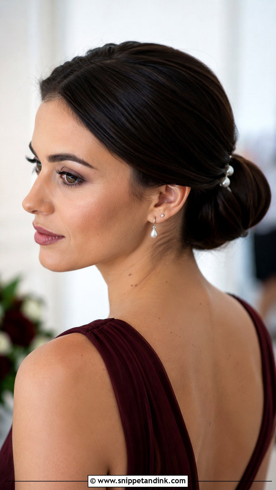 Chignon Bridesmaid Hairstyle - Snippet and Ink - 20 Hairstyle for Bridesmaids Ideas