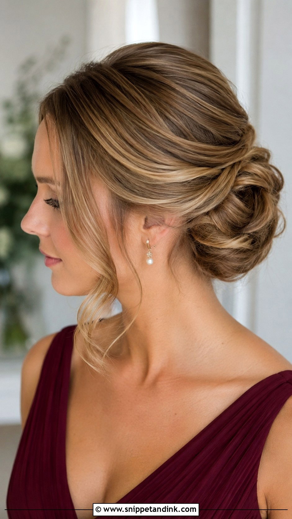 Chignon Bridesmaid Hairstyle - Snippet and Ink - 30 Bridesmaid Hairstyles for Long Hair