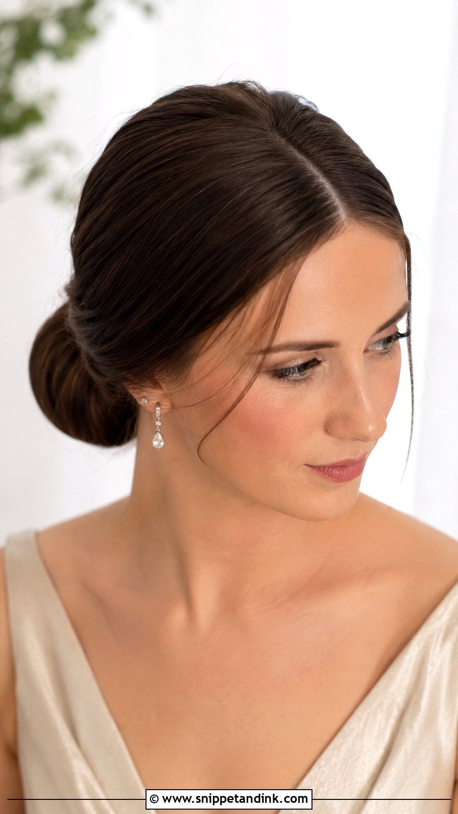 Chignon Bridesmaid Hairstyle For Long Hair - Snippet and Ink - 25 Bridesmaid Hairstyles Long Hair