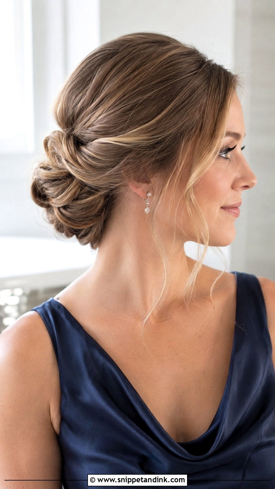 Chignon Bridesmaid Hairstyle - Snippet and Ink - 20 Bridesmaid Looks Hairstyles