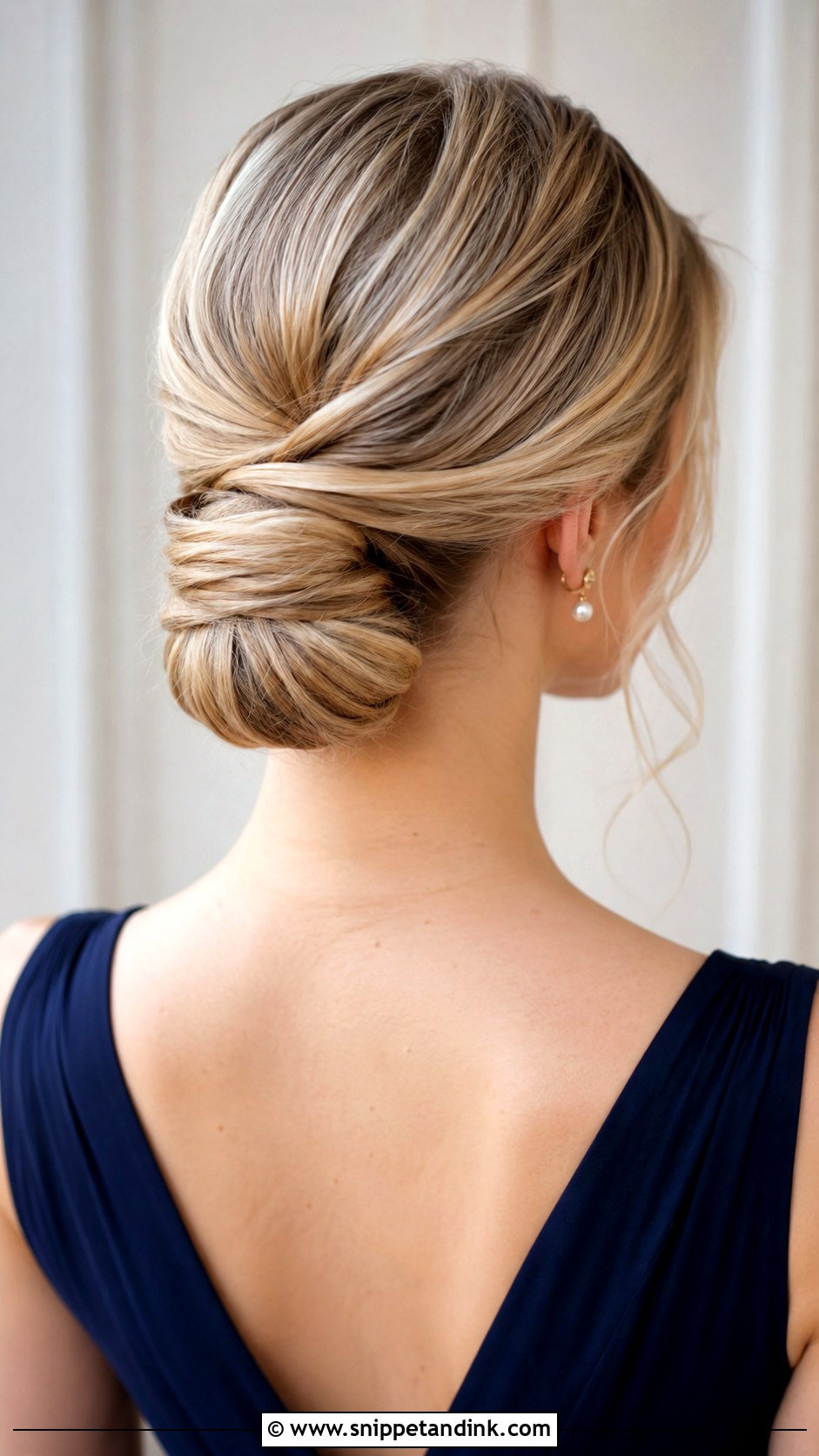 Chignon Bridesmaid Updo - Snippet and Ink - 20 Bridesmaid Updo Ideas