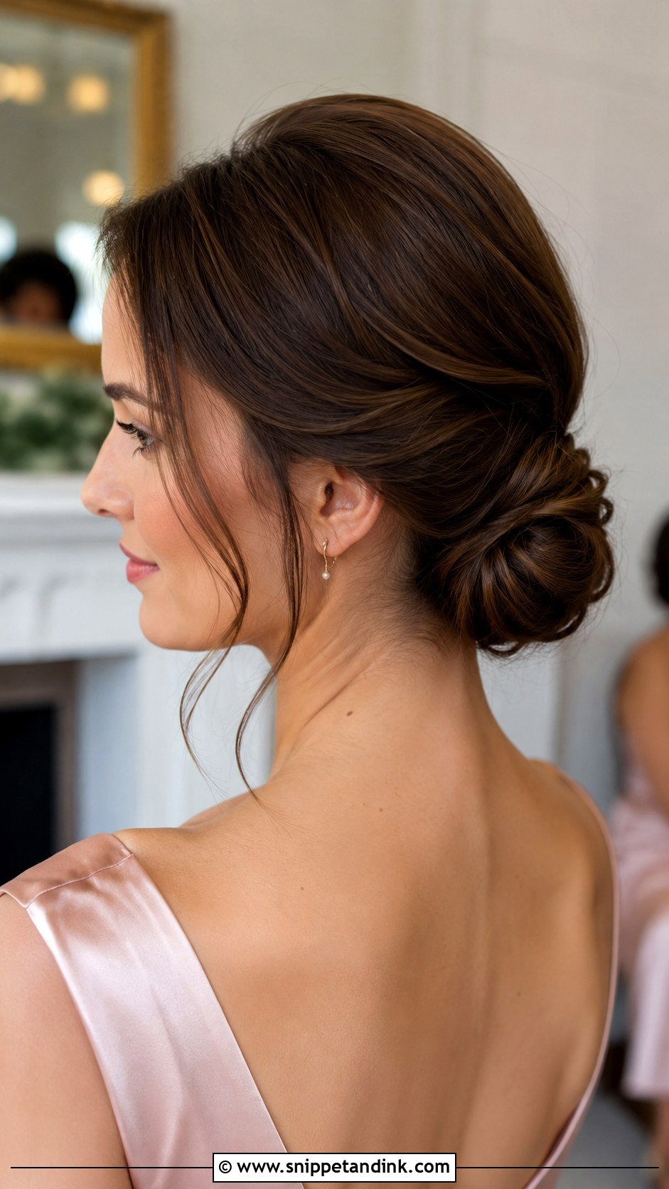 Chignon Bridesmaid Updo - Snippet and Ink - 20 Updos Bridesmaid Hair