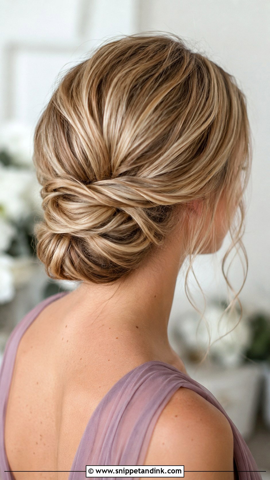 Chignon Bridesmaid Updo For Long Hair - Snippet and Ink - 20 Bridesmaid Updo Hairstyles for Long Hair