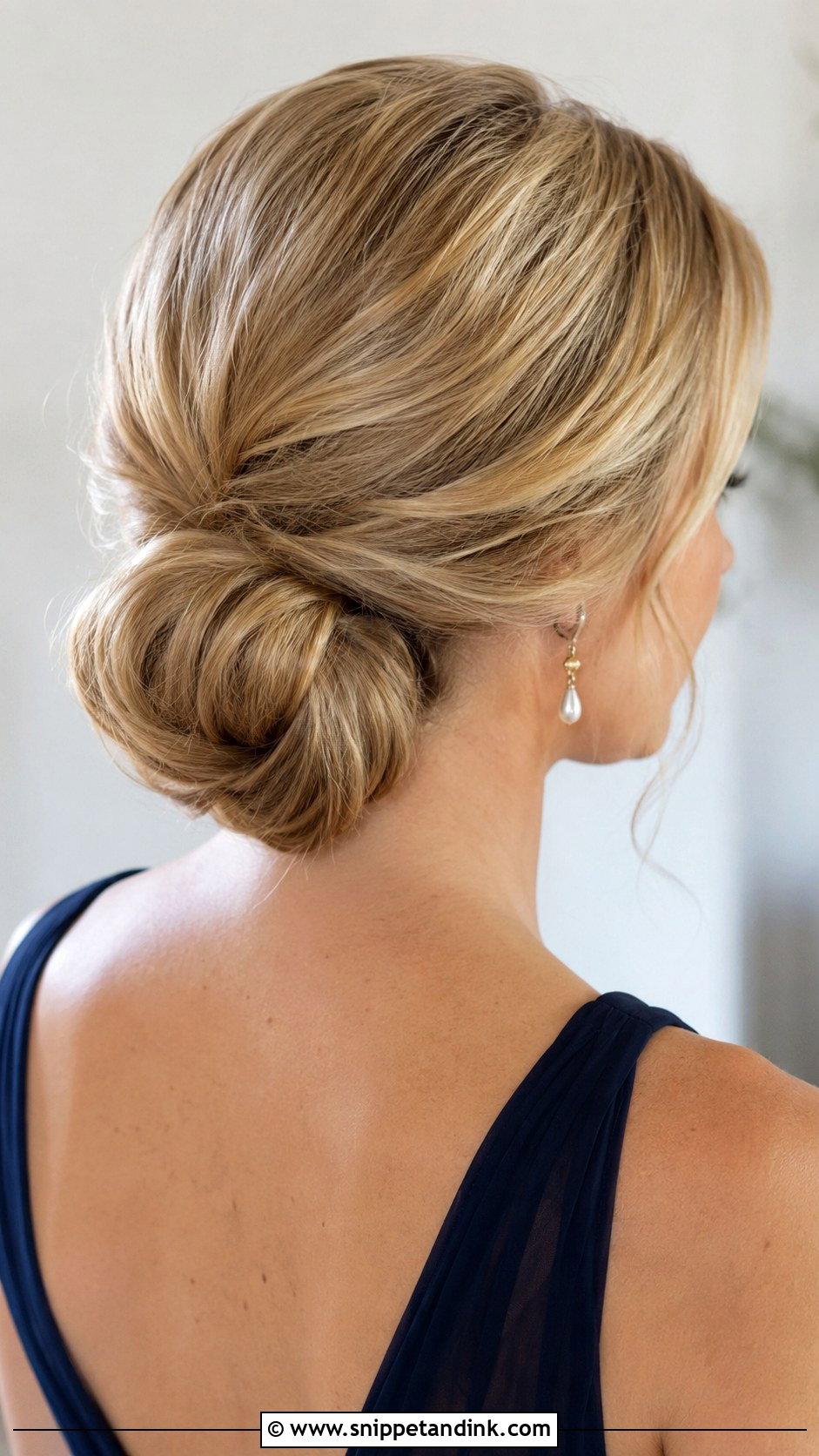 Chignon Bridesmaid Updo - Snippet and Ink - 20 Bridesmaid Up Do Hairstyles