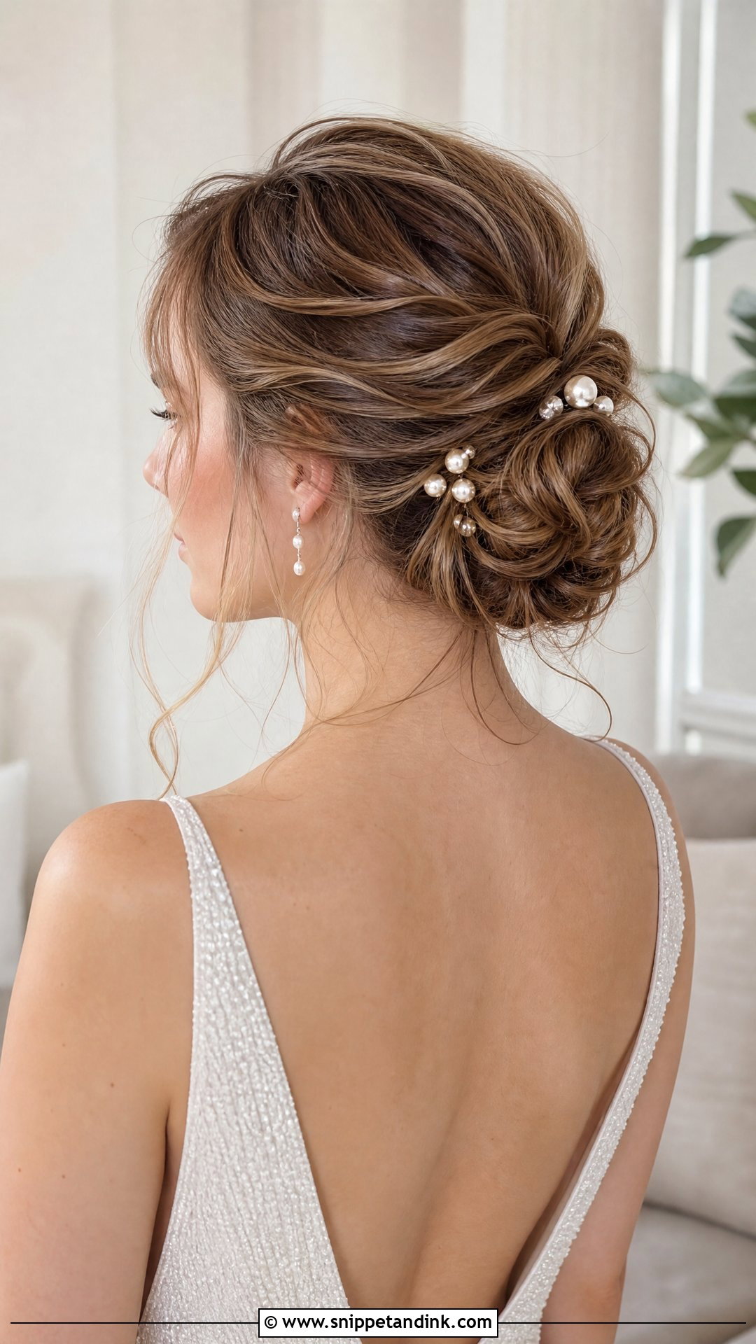 Chignon Bun for Wedding Guest - Snippet and Ink - 20 Bun for Wedding Guest Ideas