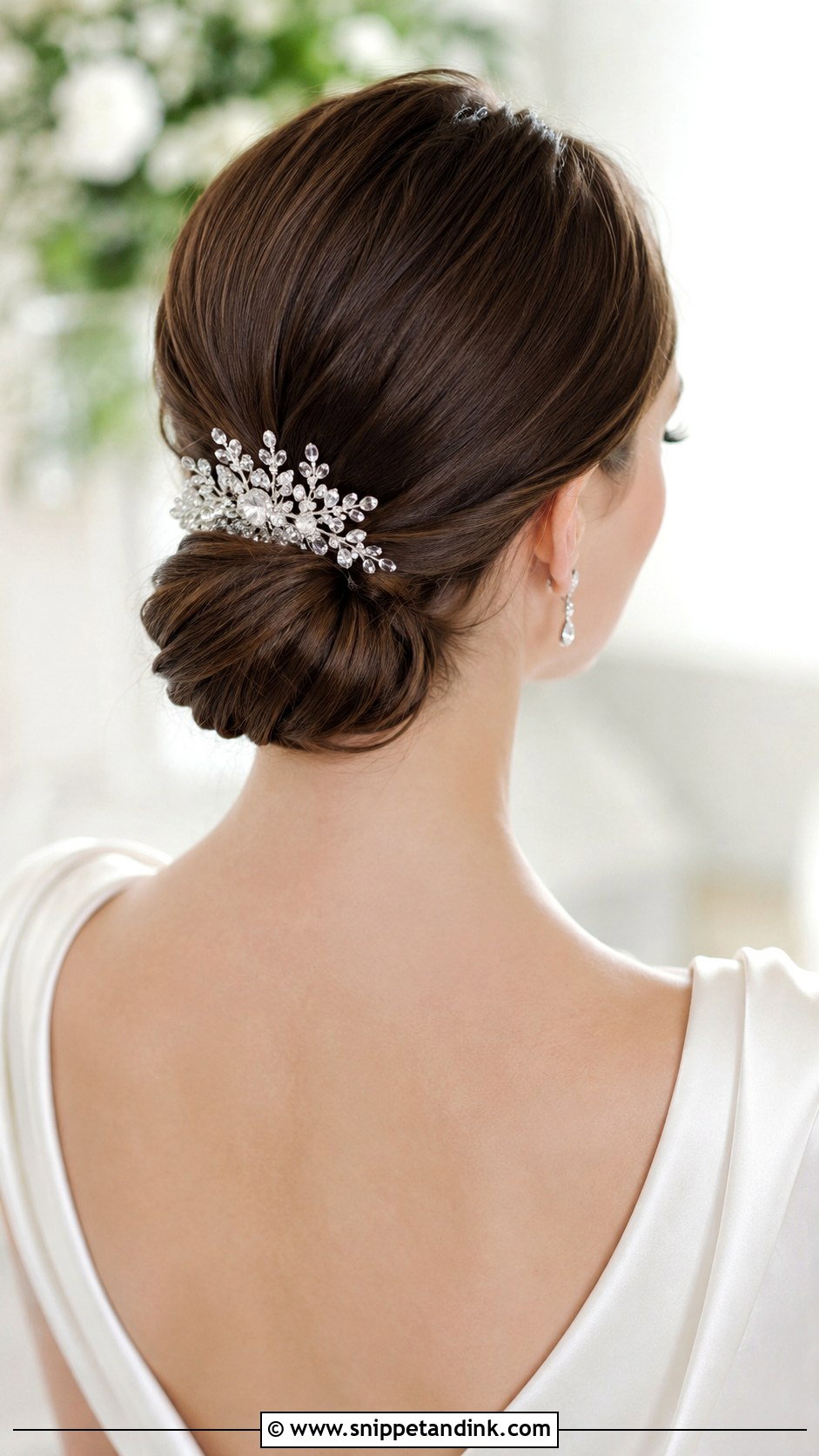 Chignon Bun - Snippet and Ink - 30 Simple Hairstyles for Wedding