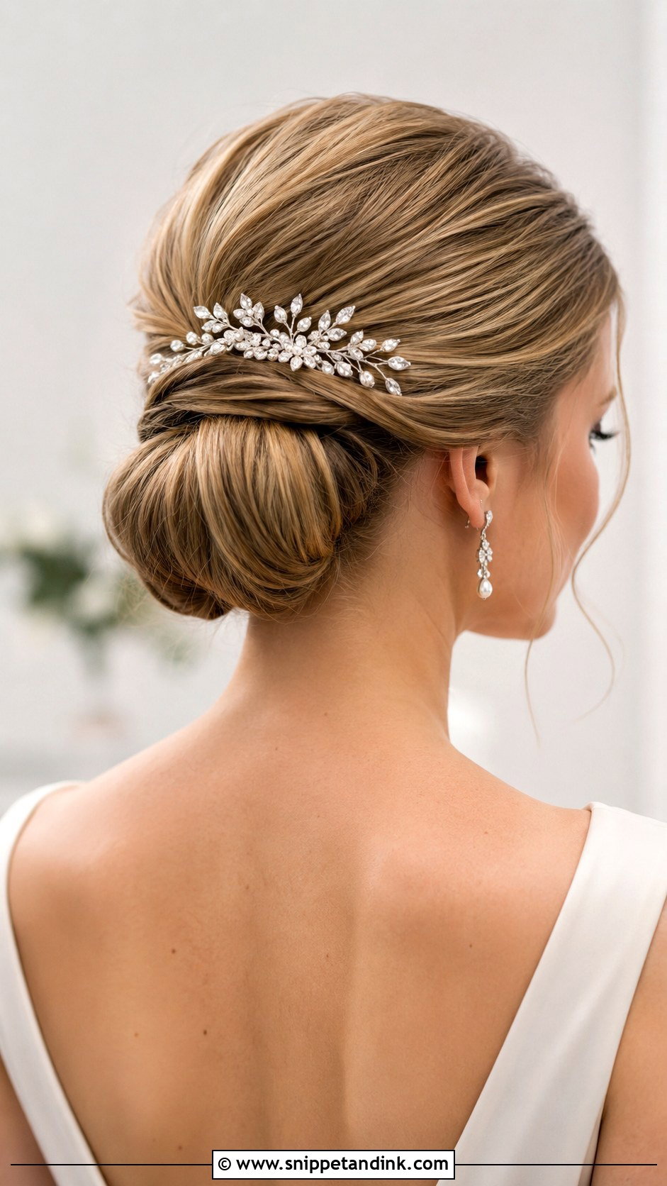 Chignon Engagement Hairstyle - Snippet and Ink - 20 Bridal Hairstyle for Engagement Ideas