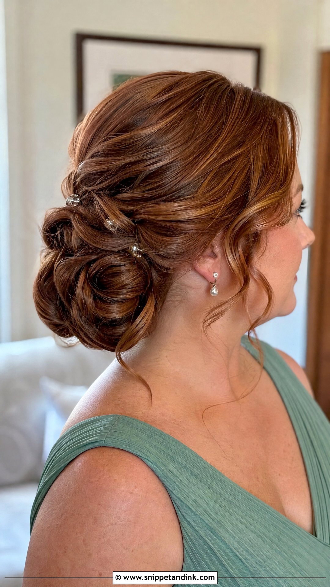 Chignon Mother Of The Bride Hairstyle - Snippet and Ink - 20 Mother of Bride Hairstyle Ideas