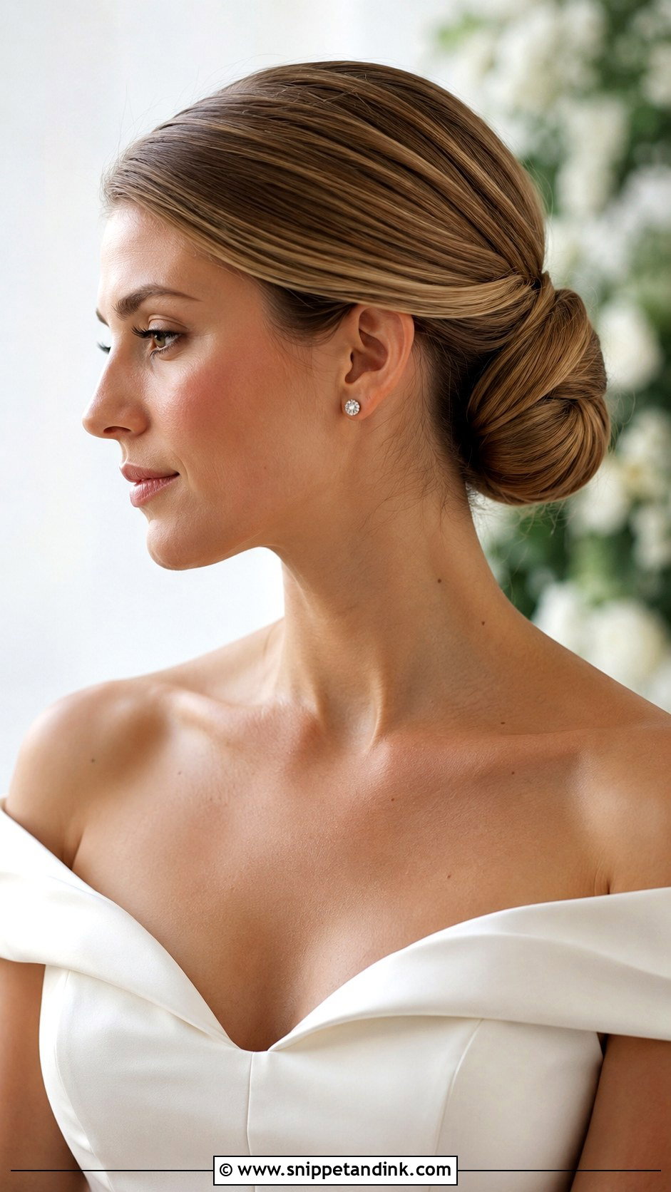 Chignon Updo For Wedding - Snippet and Ink - 15 Updo Hairstyle for Wedding Ideas