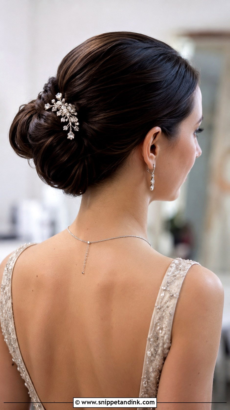 Chignon Updo for Wedding Guest - Snippet and Ink - 25 Hairstyles for Wedding Party