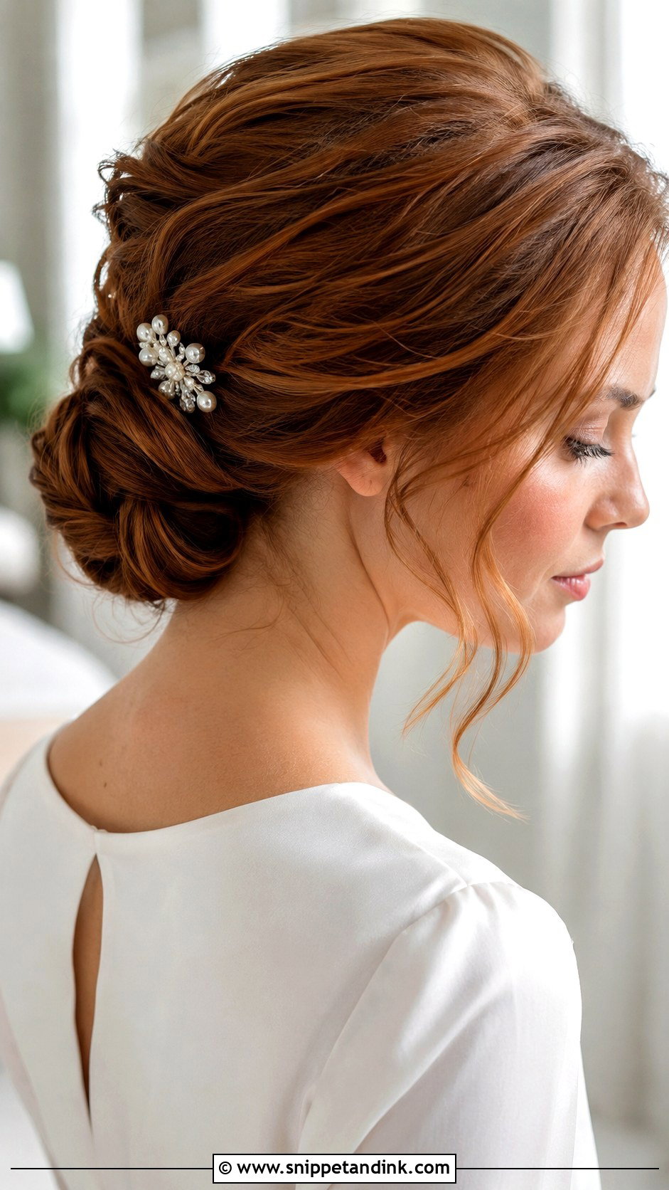 Chignon Wedding Bun Tutorial - Snippet and Ink - 15 Hair Bun Tutorial Wedding Ideas