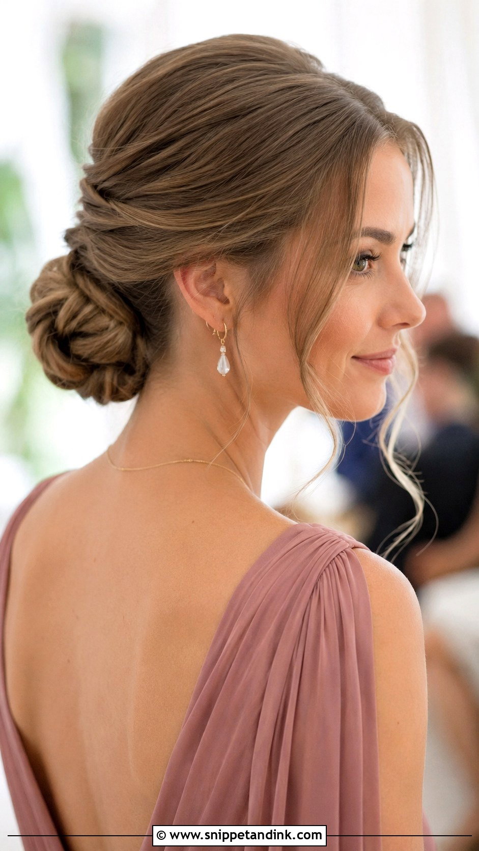 Chignon Wedding Guest Hairstyle - Snippet and Ink - 15 Hairstyles to Attend a Wedding