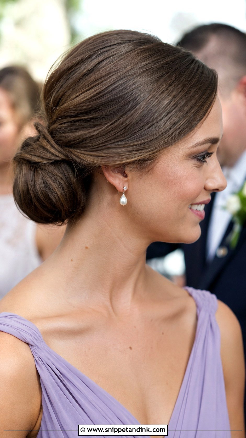 Chignon Wedding Guest Updo - Snippet and Ink - 15 Wedding Guest Up Dos Hairstyles