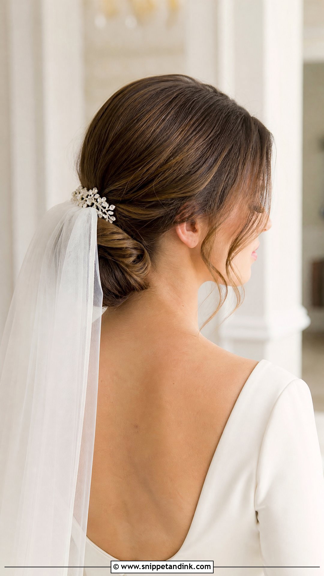 Chignon Wedding Hairstyle - Snippet and Ink - 15 Easy Do It Yourself Bride Wedding Hairstyles