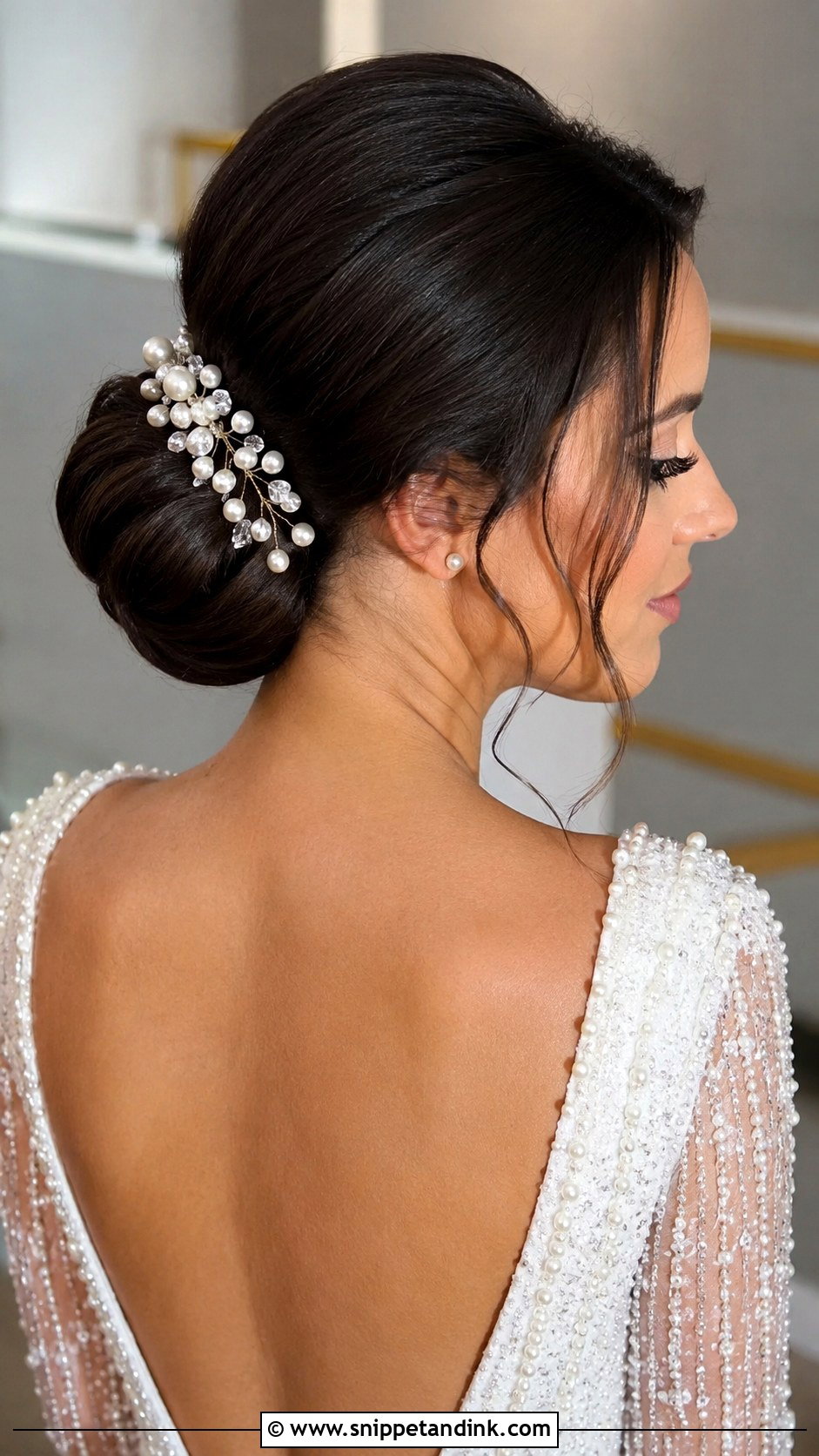 Chignon Wedding Hairstyle - Snippet and Ink - 25 Bride Hairstyles for Long Hair