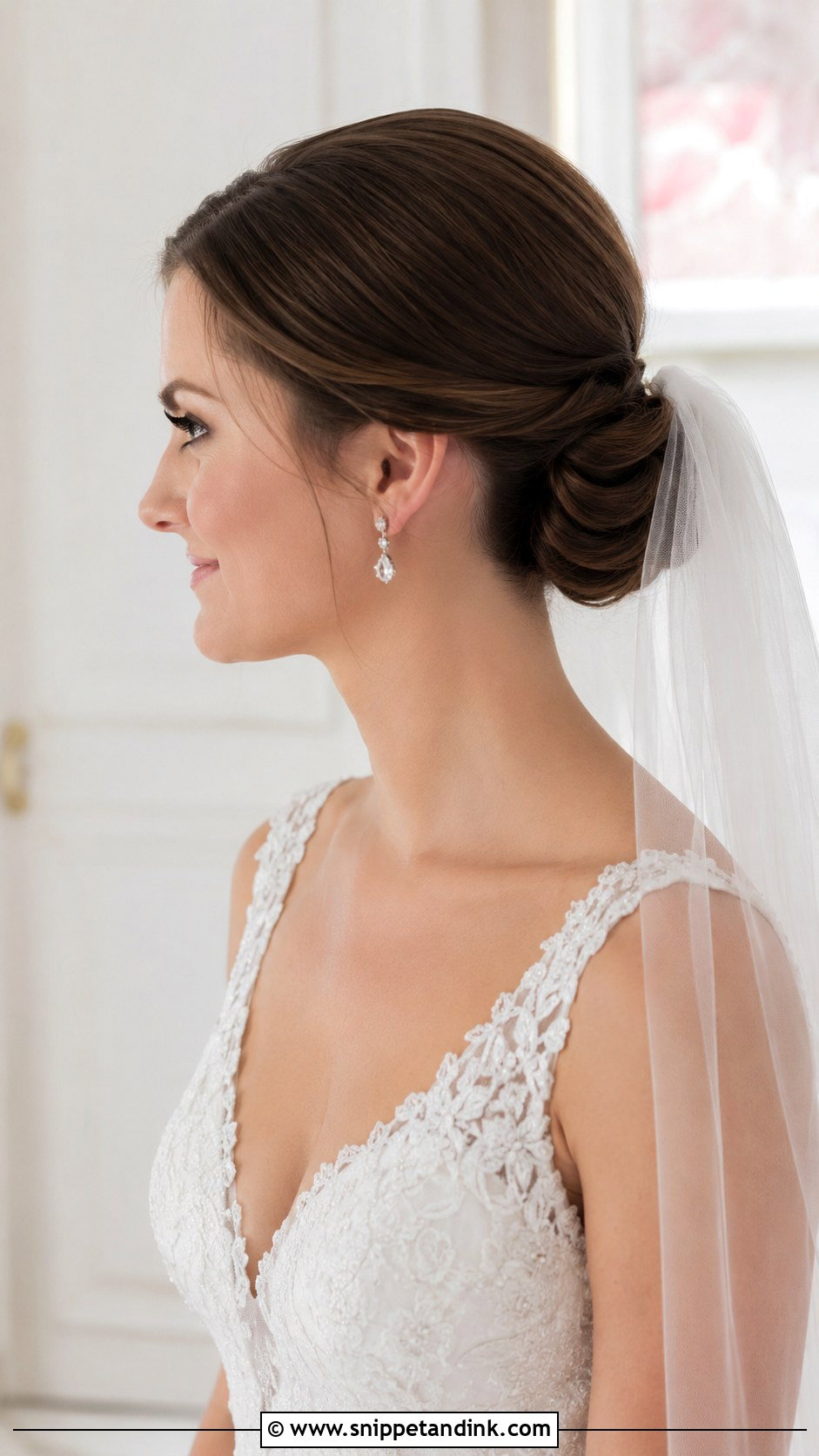 Chignon Wedding Hairstyle - Snippet and Ink - 25 Simple Hairstyle for Wedding Ideas