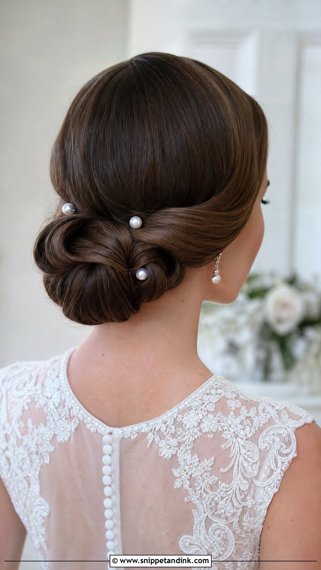 Chignon Wedding Hairstyle - Snippet and Ink - 30 Easy Wedding Hairstyles Do It Yourself