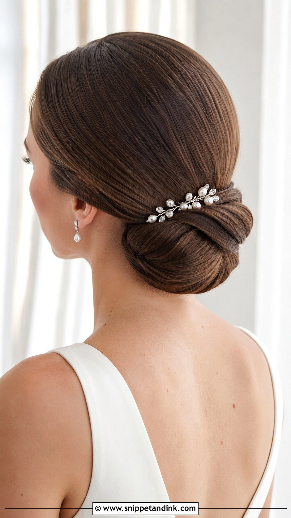 Chignon Wedding Hairstyle - Snippet and Ink - 15 Simple Hairstyles for a Wedding