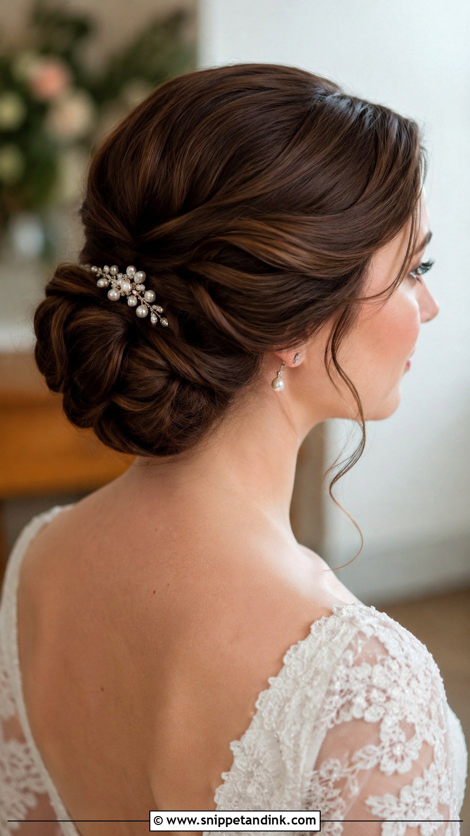 Chignon Wedding Hairstyle - Snippet and Ink - 15 Tied Hairstyle for Wedding Ideas