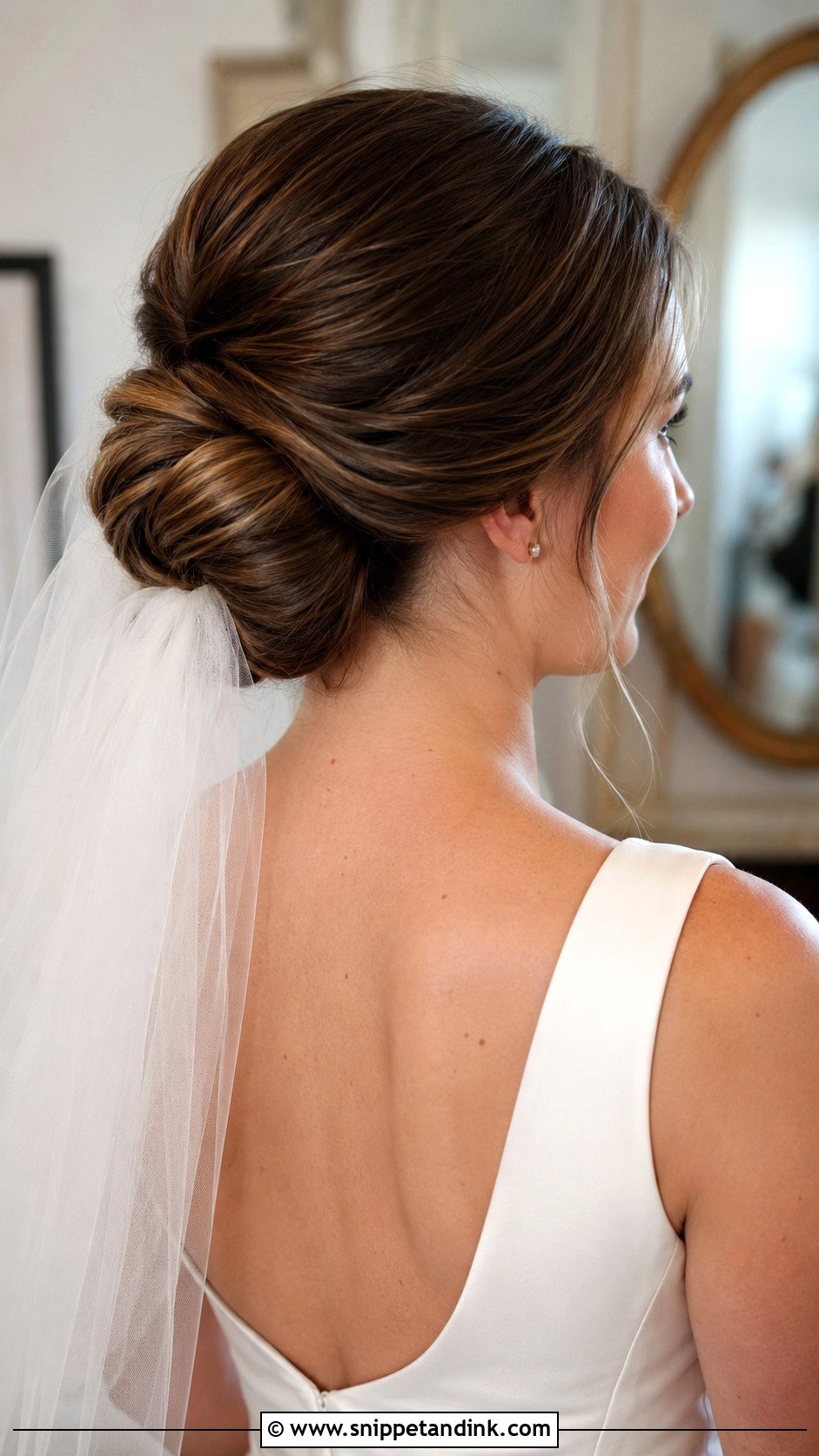 Chignon Wedding Hairstyle - Snippet and Ink - 20 Hair Up Wedding Hairstyles