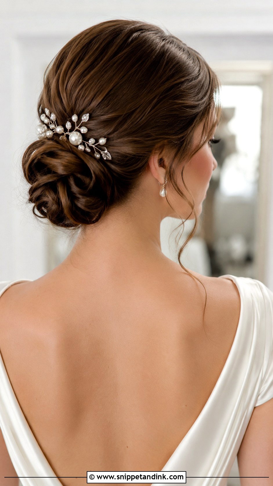 Chignon Wedding Hairstyle - Snippet and Ink - 20 Hairstyle Idea for Wedding Ideas