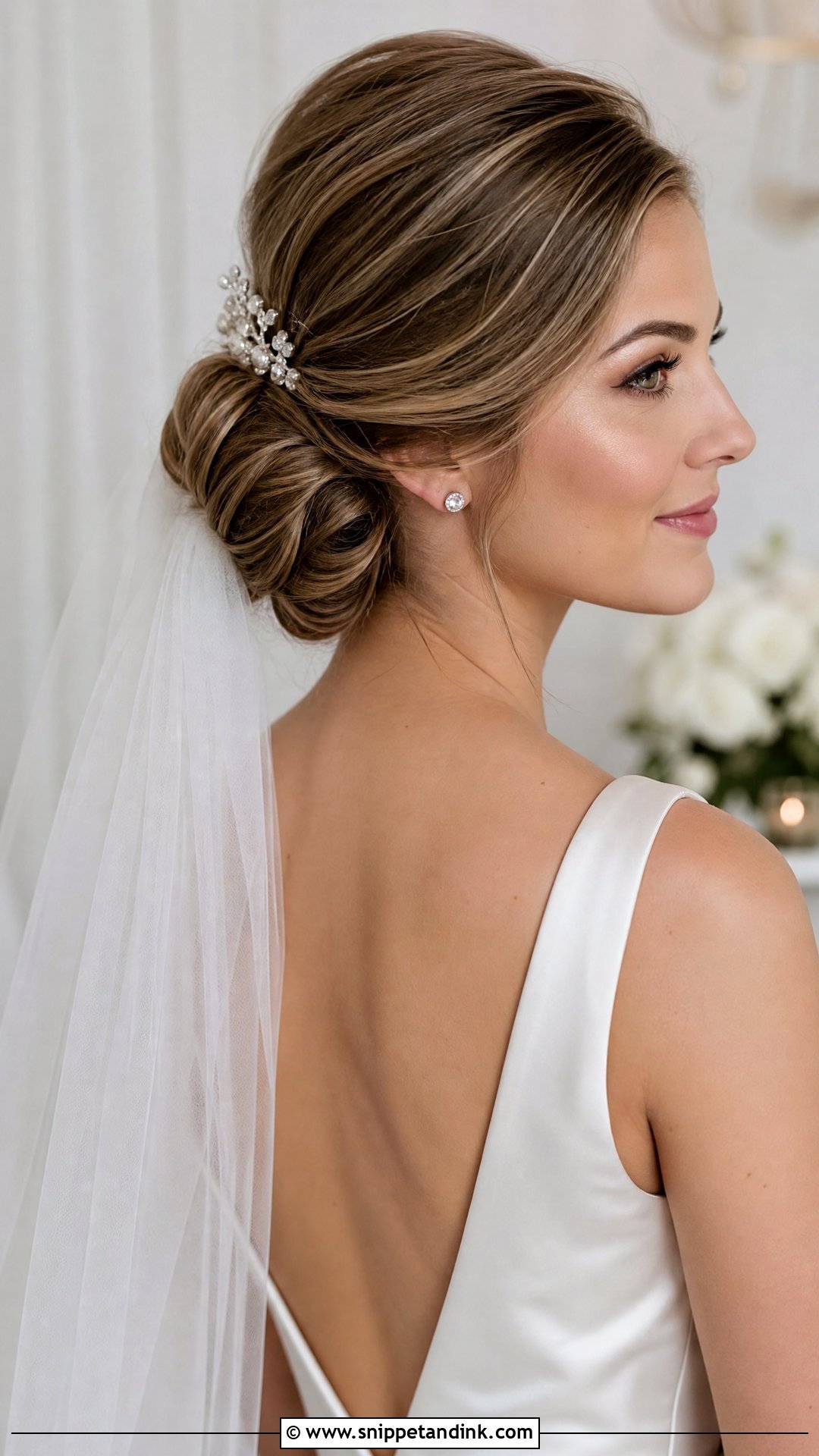Chignon Wedding Updo - Snippet and Ink - 15 Easy Updos for Wedding