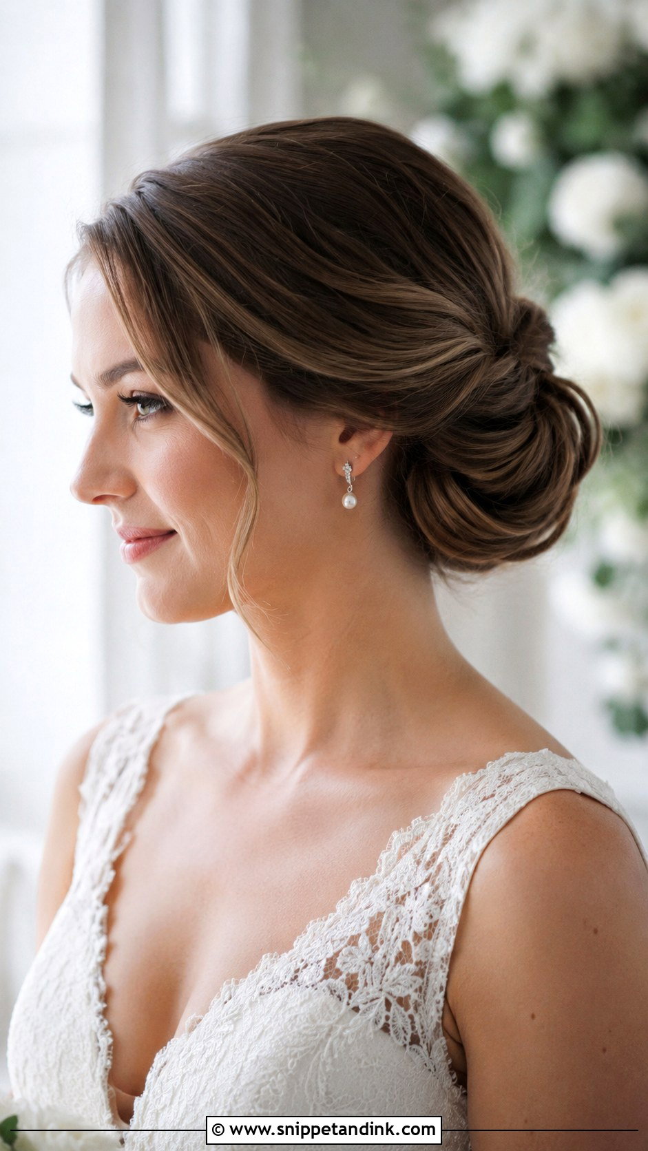 Chignon Wedding Updo - Snippet and Ink - 15 Wedding Updo for Bride Ideas