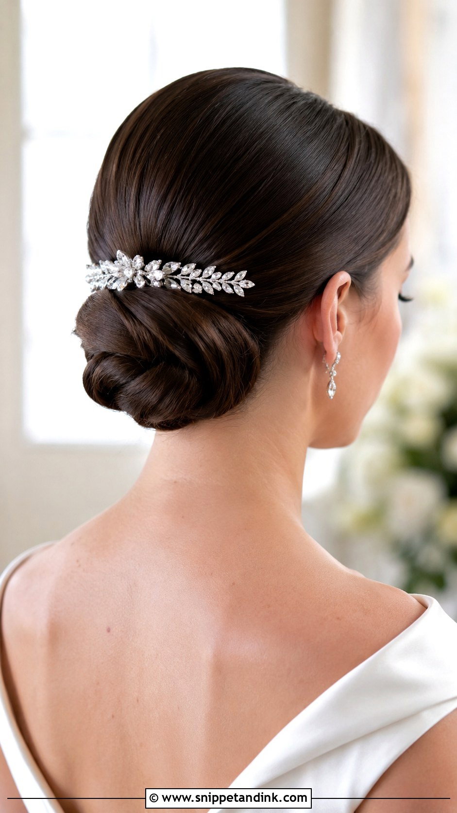 Chignon for Wedding - Snippet and Ink - 35 Bun Hairstyles for Wedding