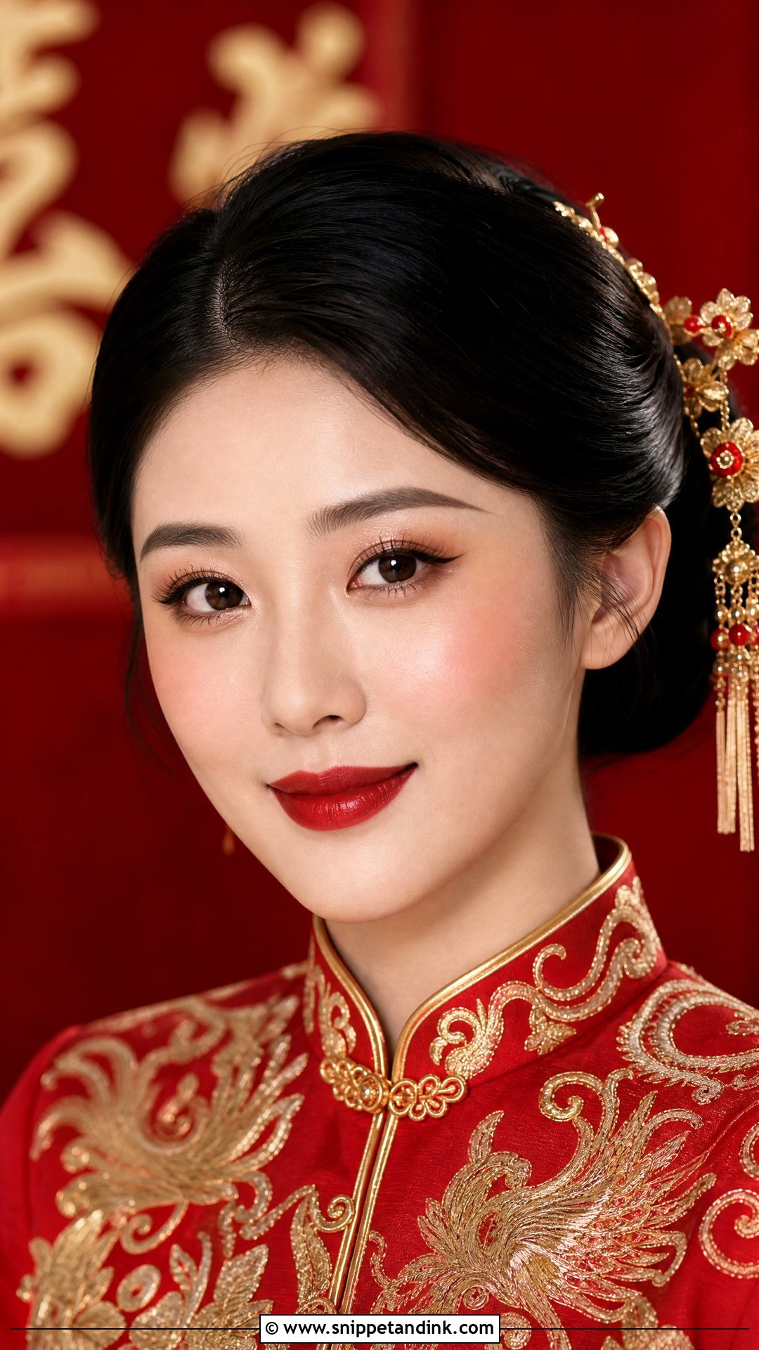 Chinese Bridal Makeup - Snippet and Ink - 25 Wedding Makeup for Asian Brides
