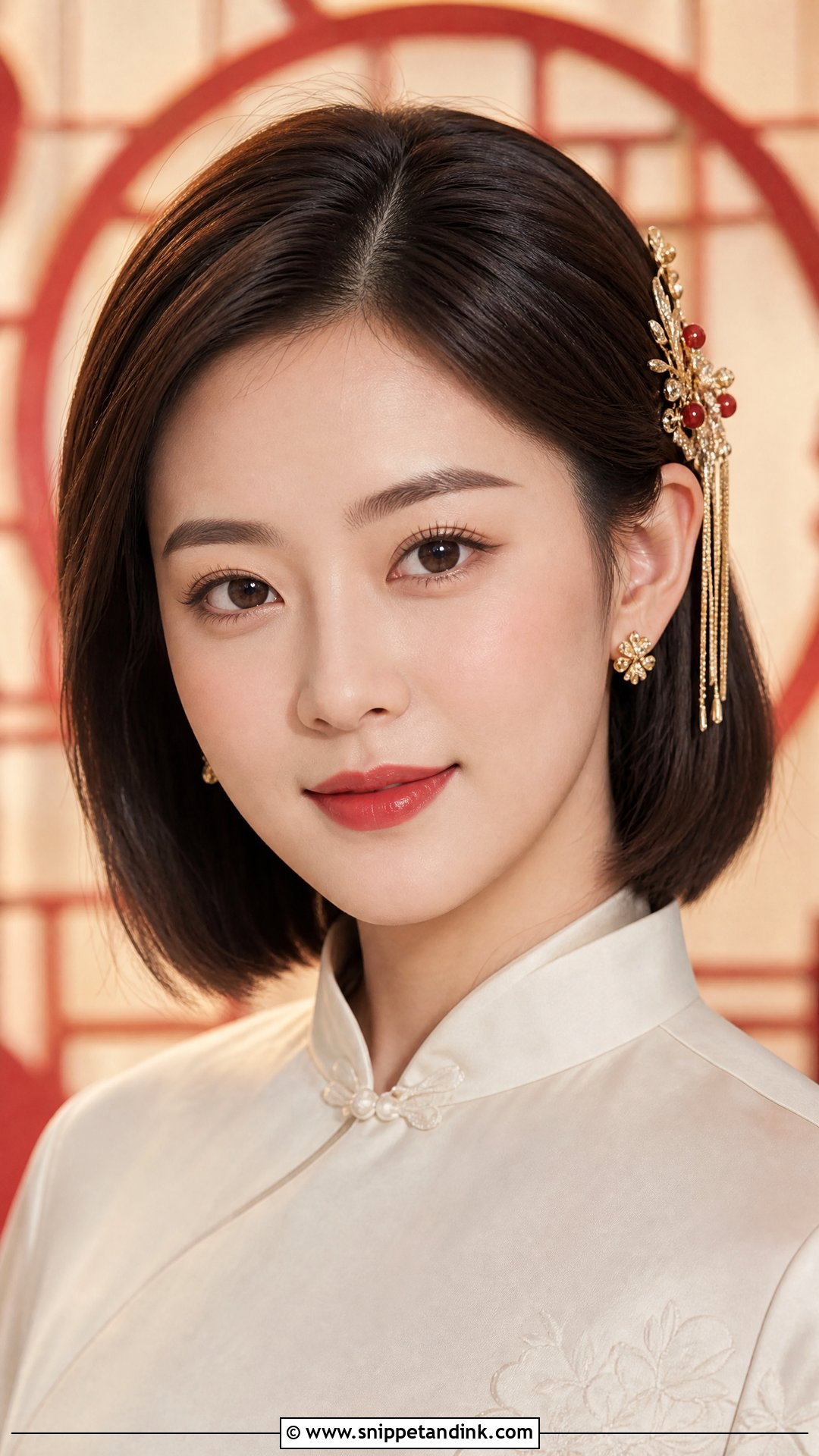 Chinese Bridal Makeup With Minimal Glam - Snippet and Ink - 20 Chinese Bridal Makeup Ideas