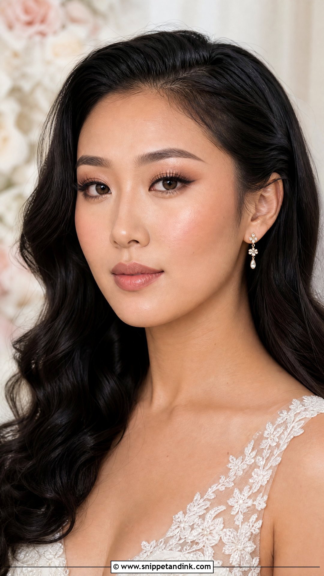 Chinese Bridal Makeup With Soft Glam - Snippet and Ink - 20 Chinese Bridal Makeup Ideas