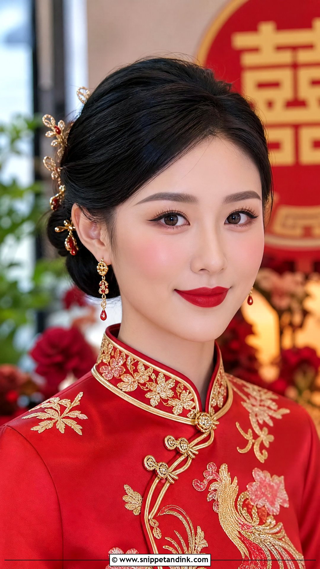 Chinese Bridal Makeup - Snippet and Ink - 20 Wedding Makeup Asian Brides