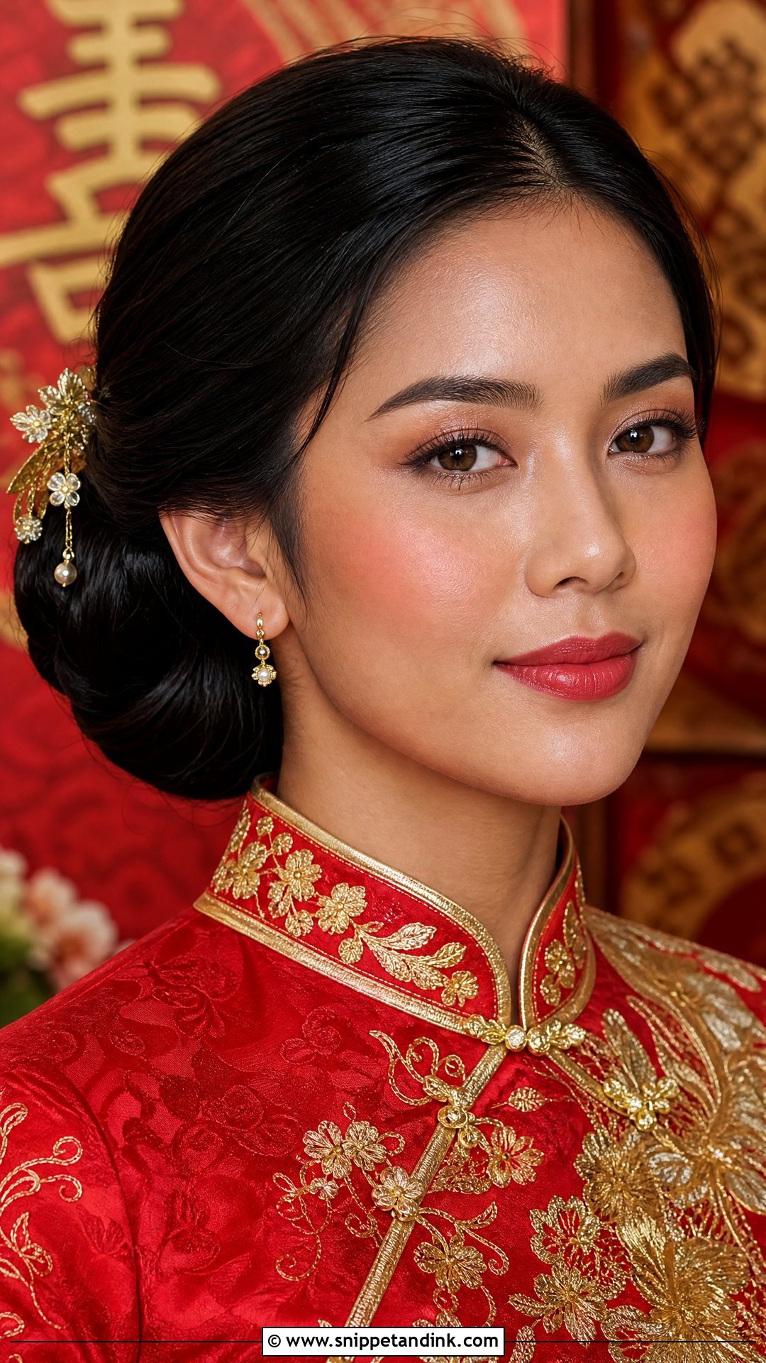 Chinese Tea Ceremony Makeup - Snippet and Ink - 20 Chinese Bridal Makeup Ideas
