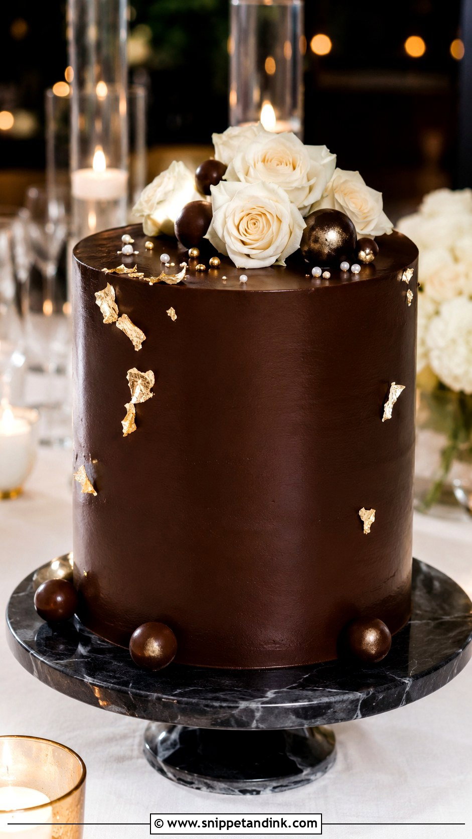 Chocolate Biscuit Wedding Cake - Snippet and Ink - 20 Biscuit Cake Decoration Ideas for Wedding