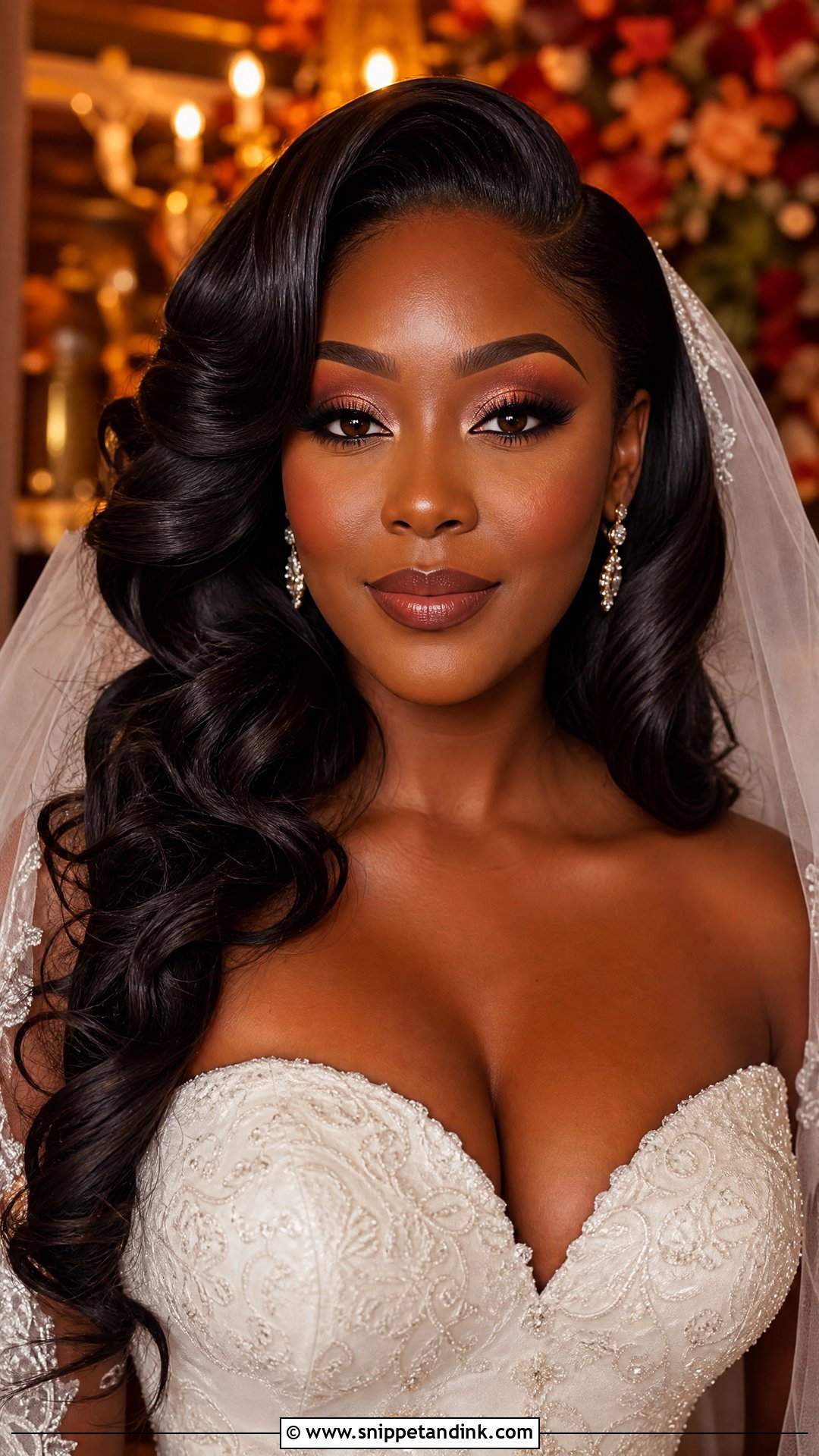 Chocolate Brown Fall Wedding Makeup For Brown Eyes - Snippet and Ink - 20 Fall Wedding Makeup for Bride Brown Eyes