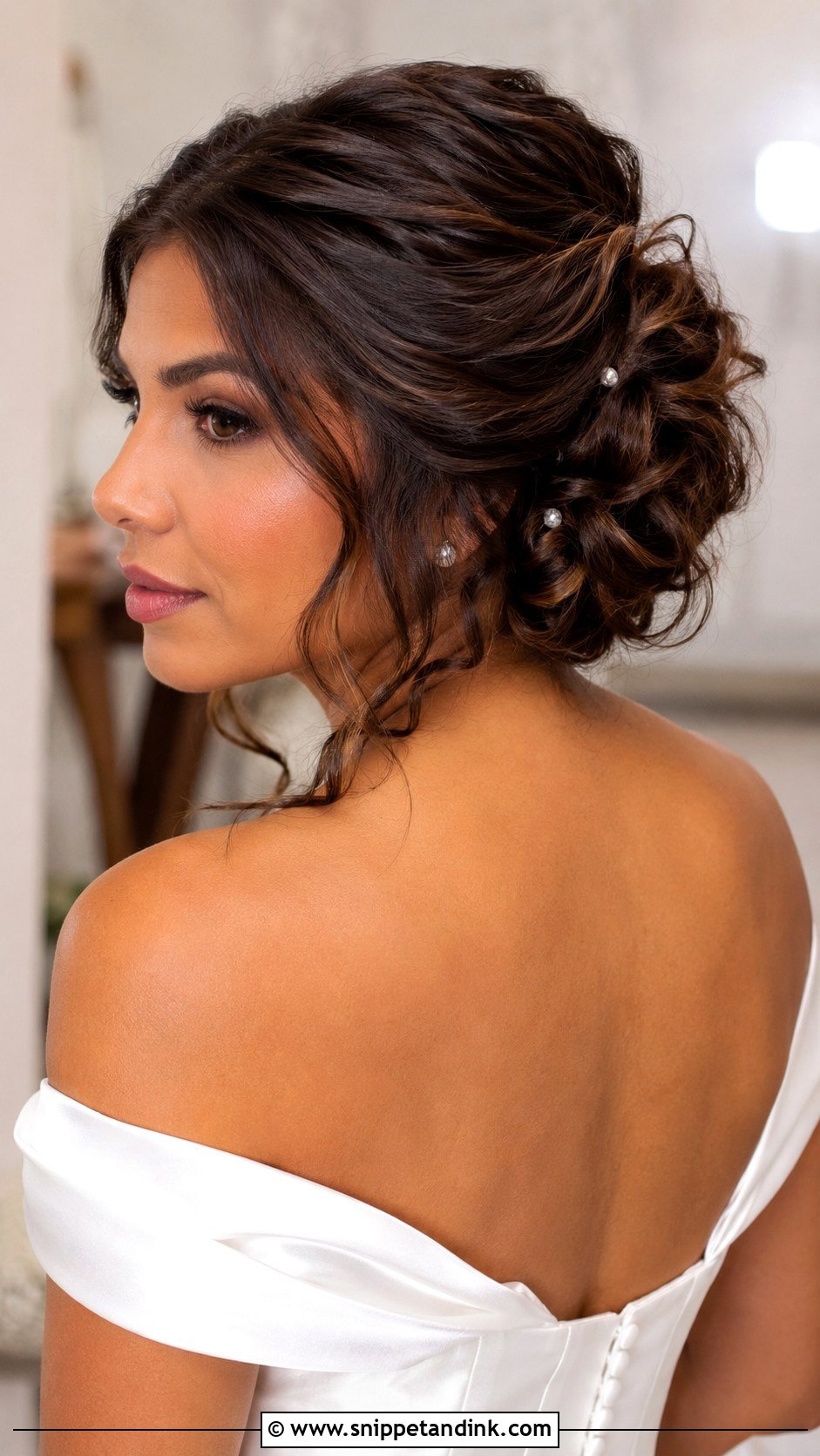 Chocolate Brown Wedding Hair Color - Snippet and Ink - 20 Wedding Hair Color Ideas