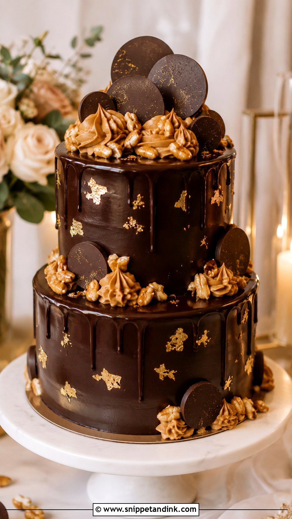 Chocolate Peanut Butter Wedding Cake Recipe - Snippet and Ink - 20 Best Chocolate Wedding Cake Recipe