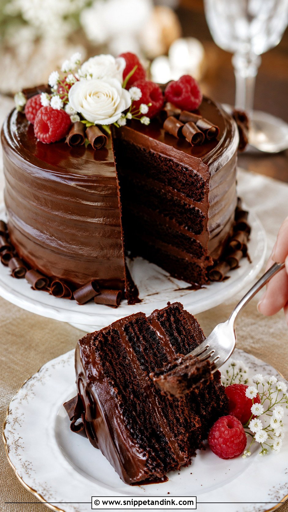 Chocolate Wedding Cake Eating Photo - Snippet and Ink - 20 Cake Eating Photoshoot Ideas for Wedding