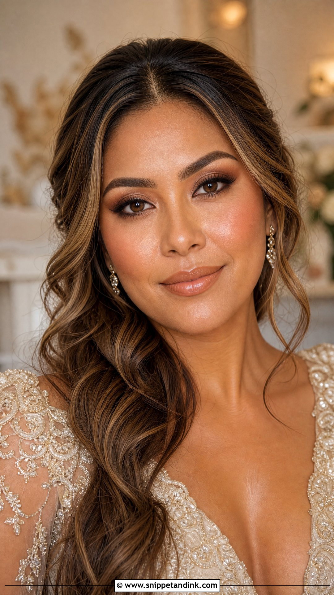 Chocolate Wedding Makeup for Brown Eyes - Snippet and Ink - 35 Wedding Makeup for Brown Eyes