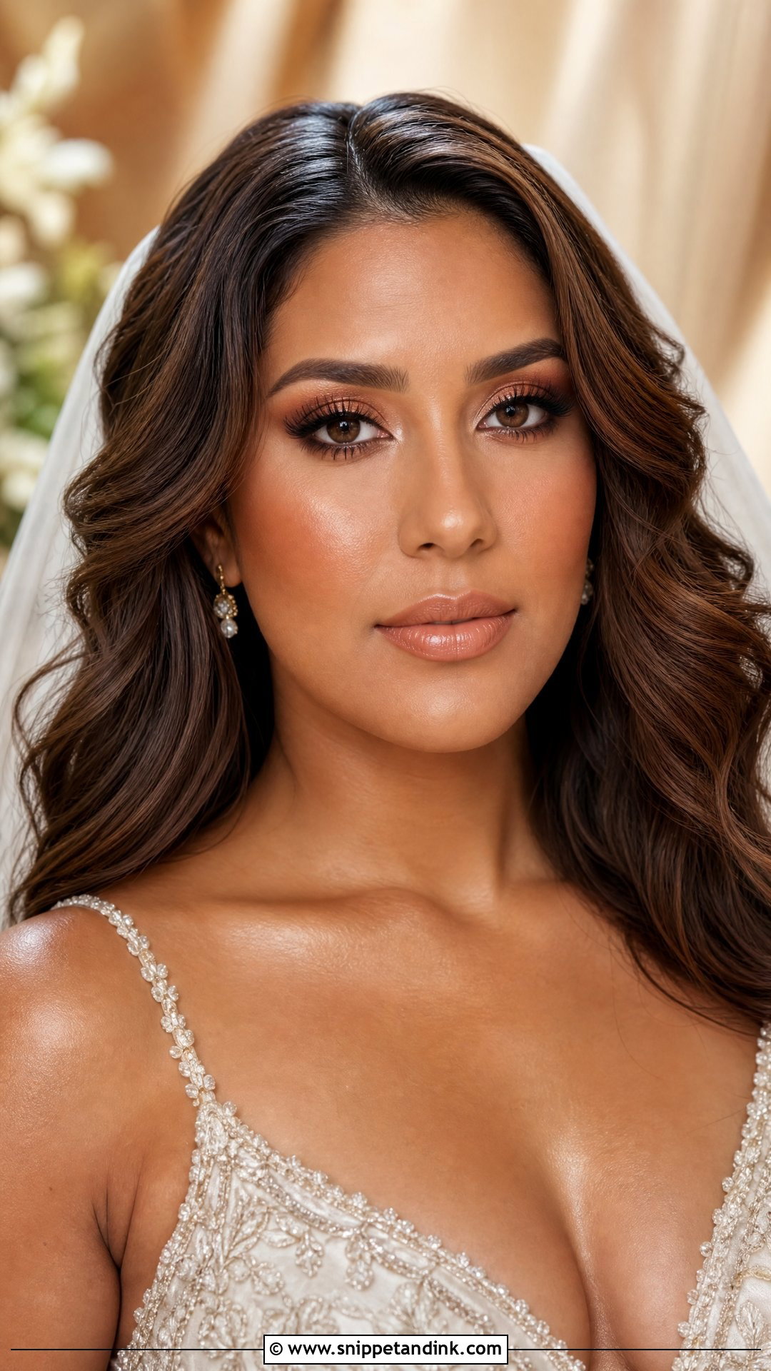 Christian Bridal Bronze Makeup - Snippet and Ink - 20 Christian Bridal Makeup Look Ideas