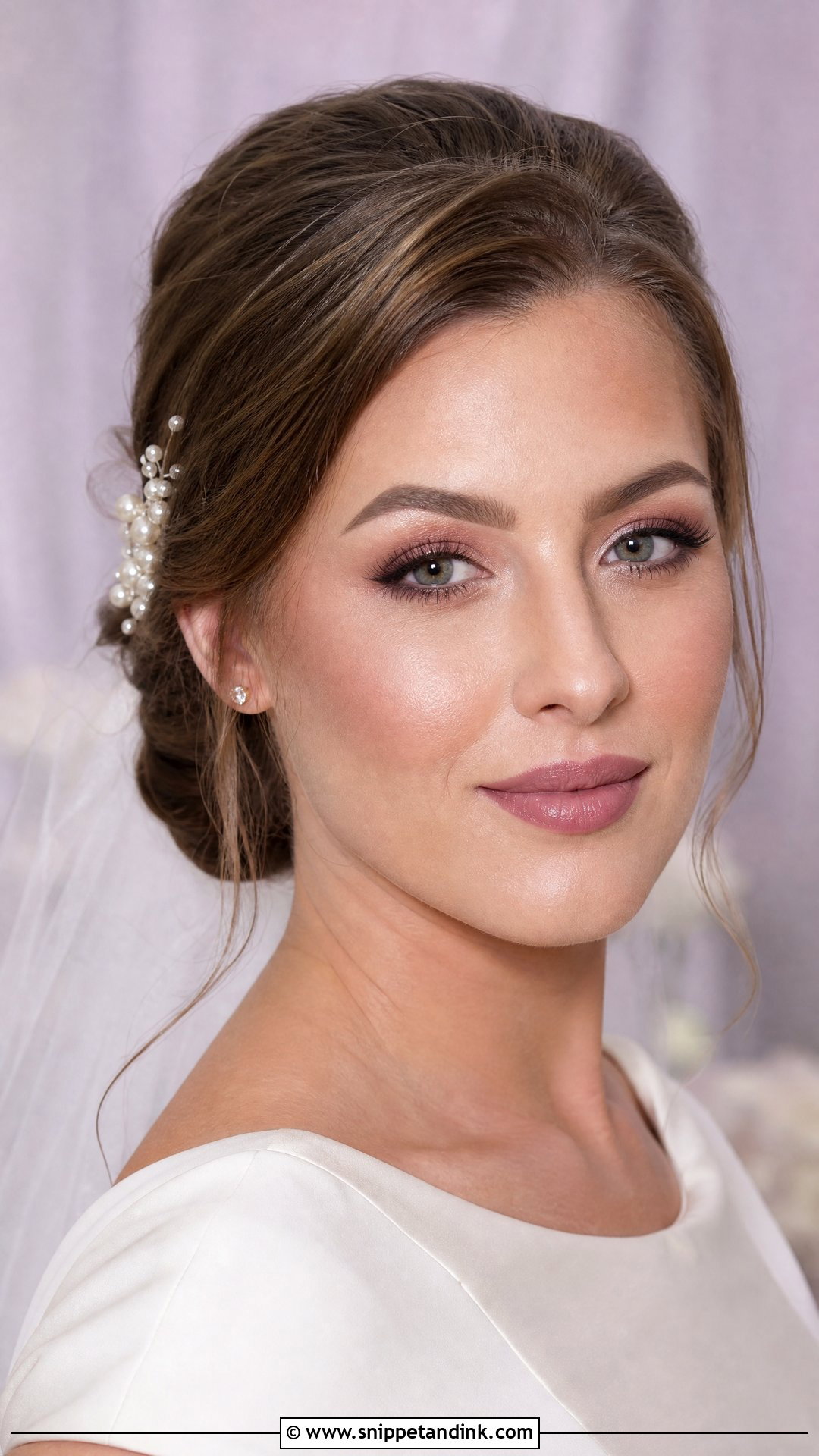 Christian Bridal Mauve Makeup - Snippet and Ink - 20 Christian Bridal Makeup Look Ideas